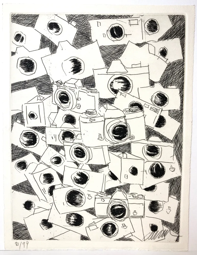 Água-Forte Arman - Accumulations 