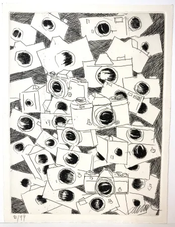 Água-Forte Arman - Accumulations 