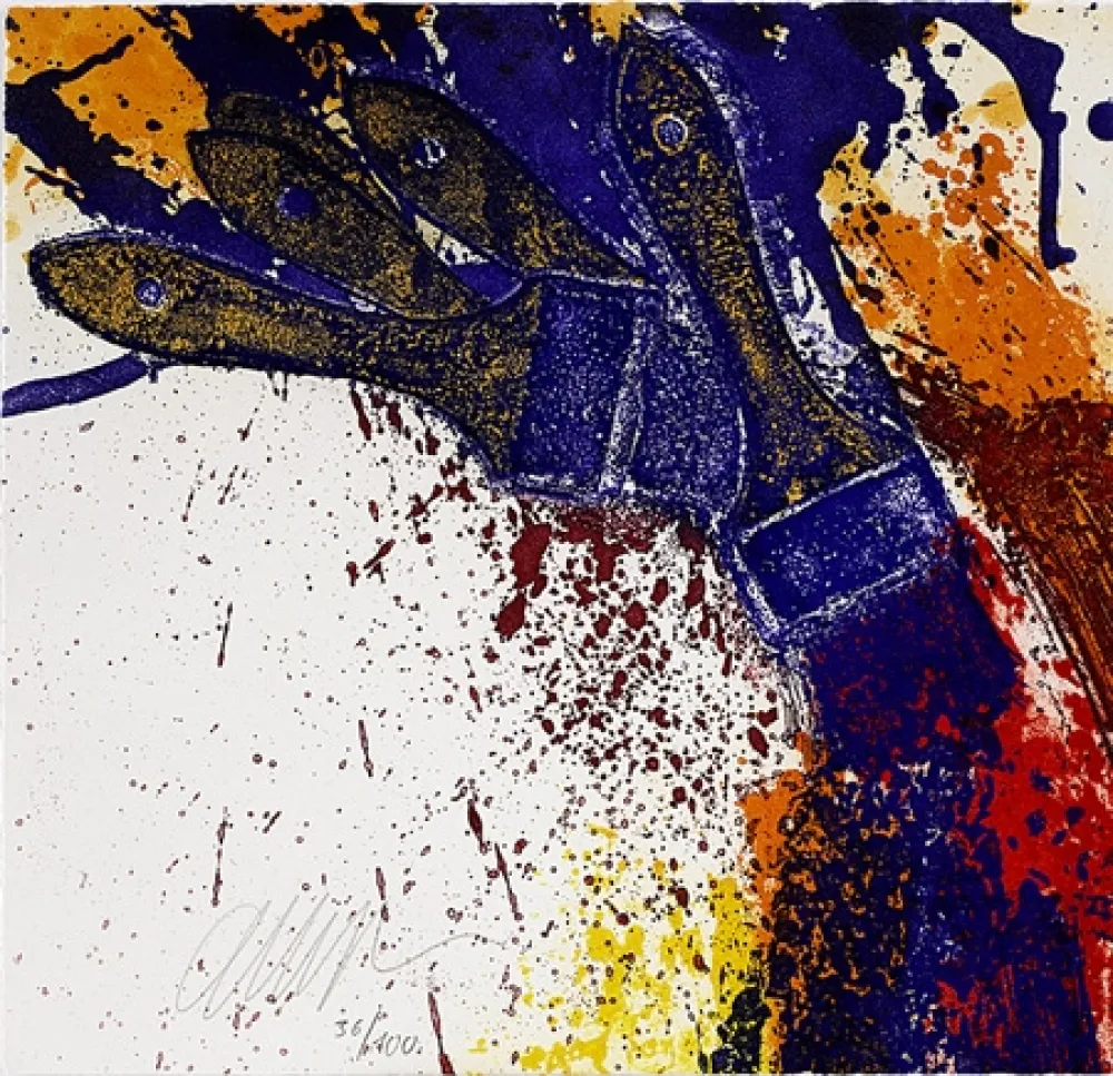 Gravura Arman - Arman retrospective