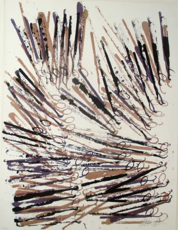 Litografia Arman - Artistery: Dentistery plate 4