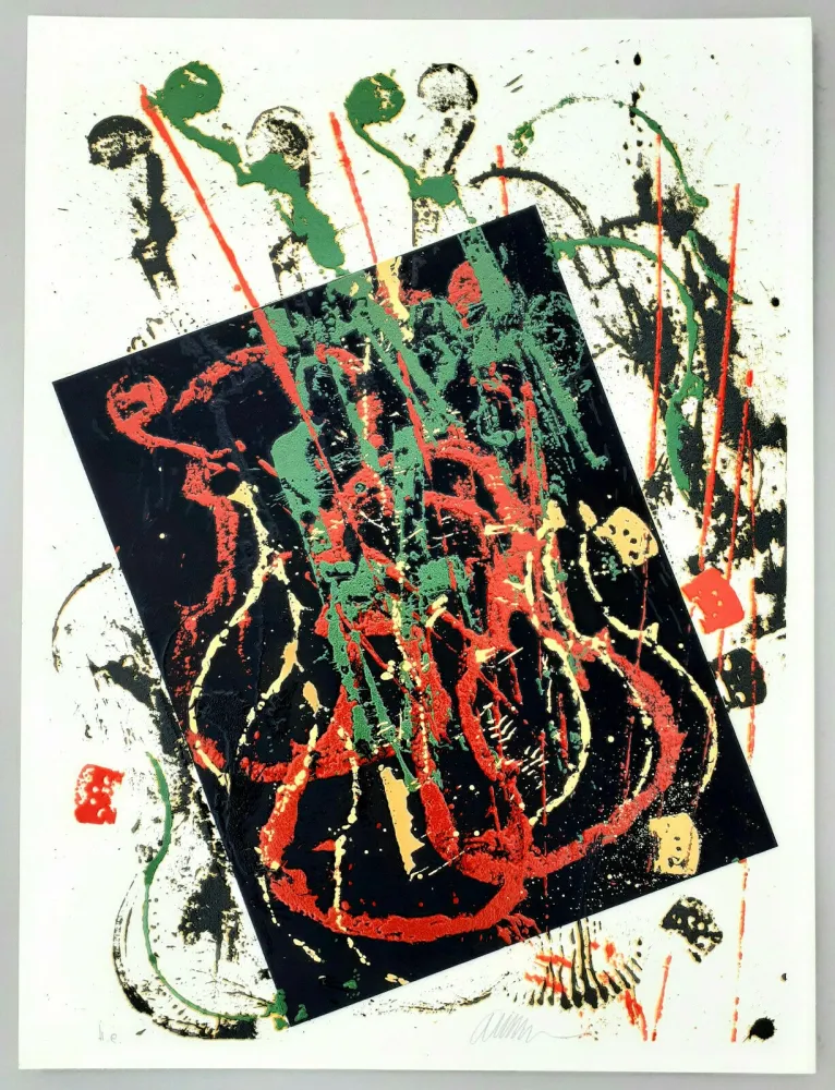 Serigrafia Arman - Composizione