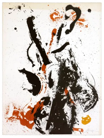 Litografia Arman - Eclipse d'éclipses