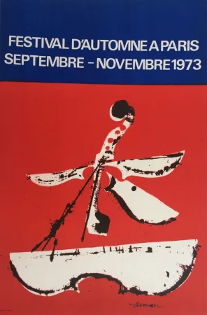 Cartaz Arman - Festival d'automne à Paris