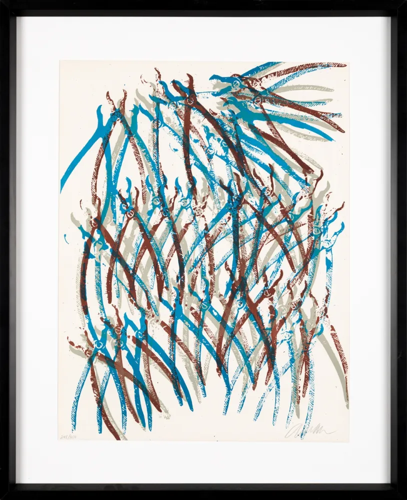 Litografia Arman - Jaws