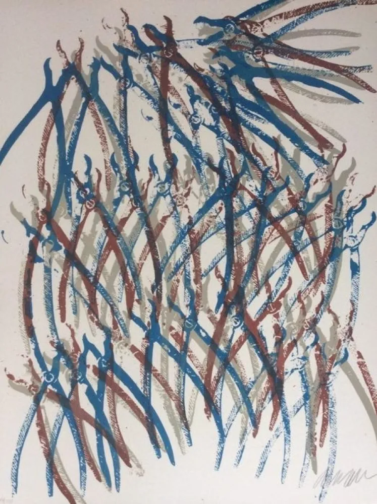 Litografia Arman - JAWS