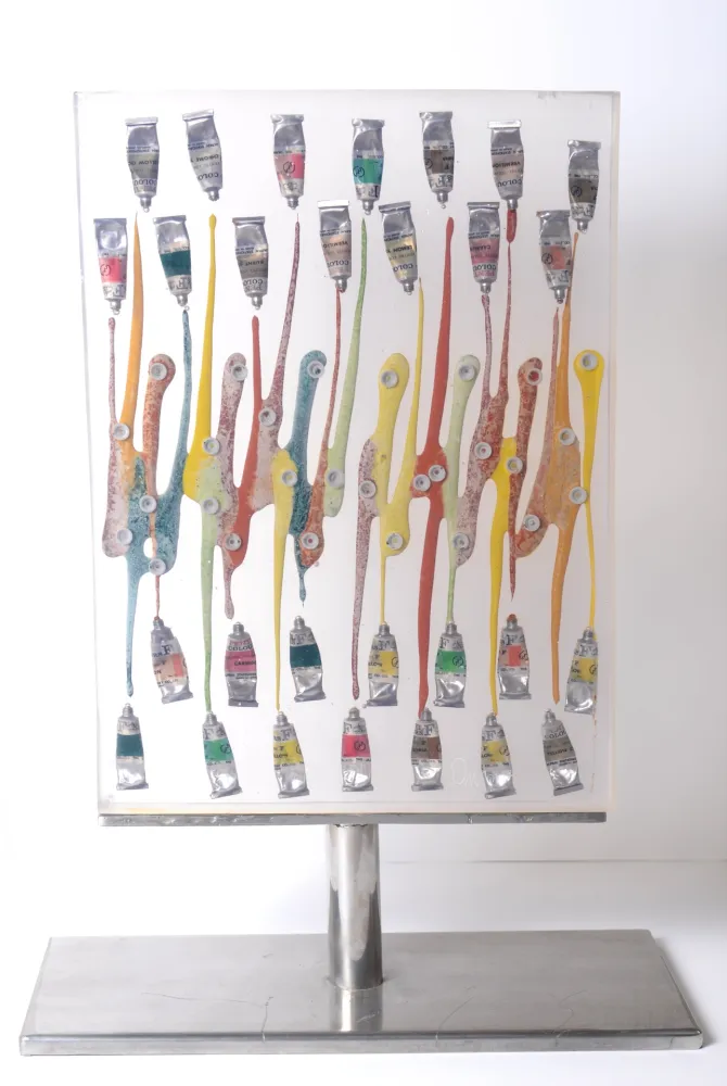 Sem Técnica Arman - Paint Tubes, circa 1967 - Hand-signed