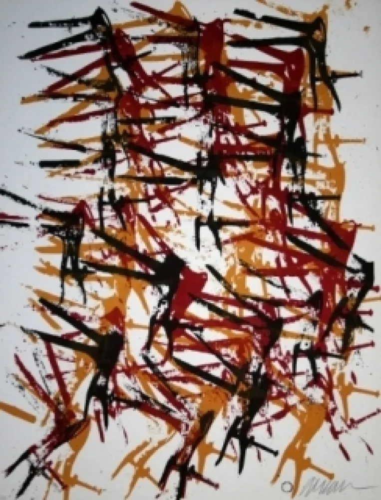 Litografia Arman - Pinces