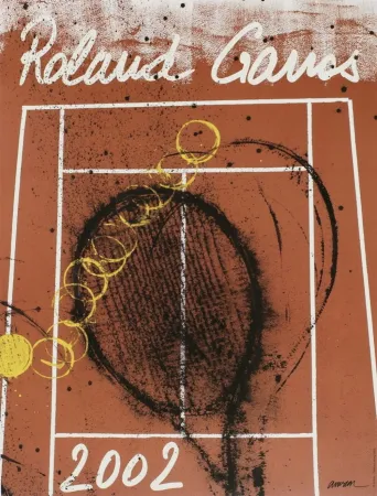 Cartaz Arman - Roland-Garros Official Poster