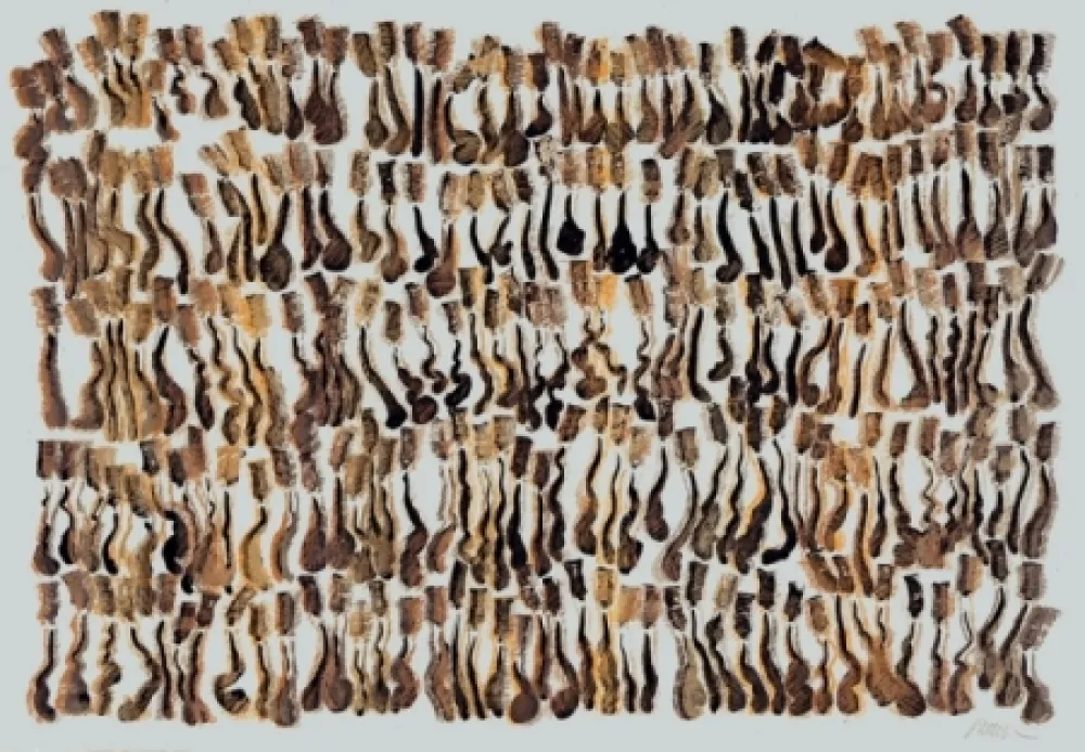 Serigrafia Arman - Tubes de gouache