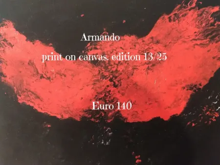 Litografia Armando - Print on cavas