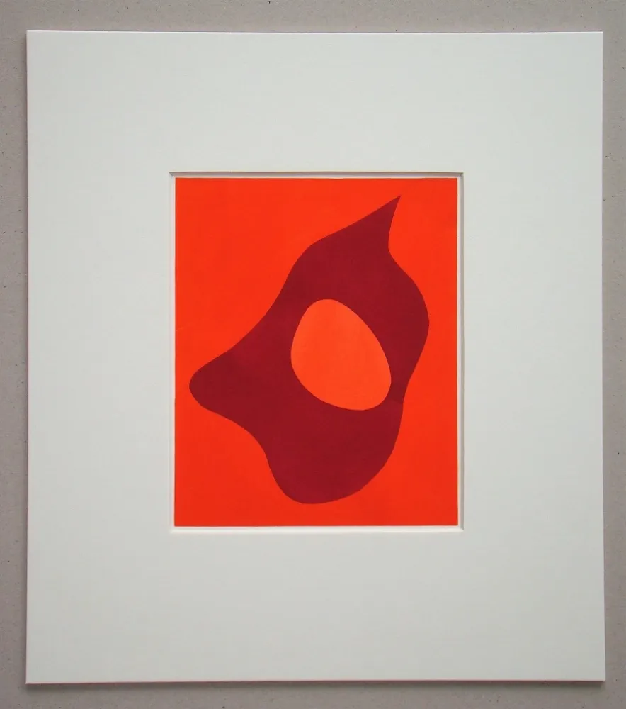 Estêncil Arp - Composition abstrait