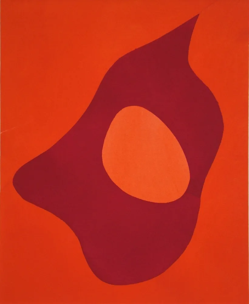 Estêncil Arp - Composition abstrait