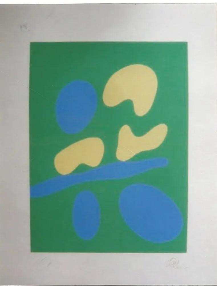 Serigrafia Arp - Composition abstraite