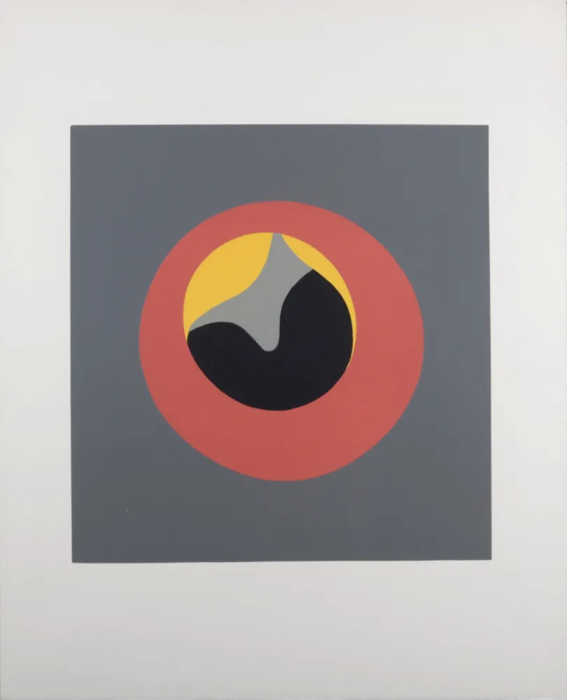 Xilogravura Arp - Composition (D)