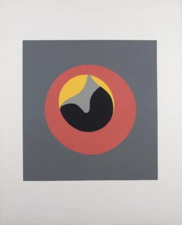 Xilogravura Arp - Composition (D)