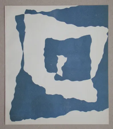 Xilogravura Arp - Configuration I, 1949