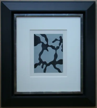 Xilogravura Arp - Géométrie végetale