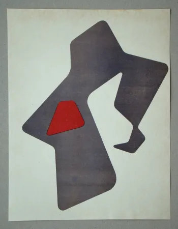 Litografia Arp - Heaume