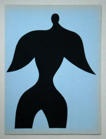 Estêncil Arp - Homme