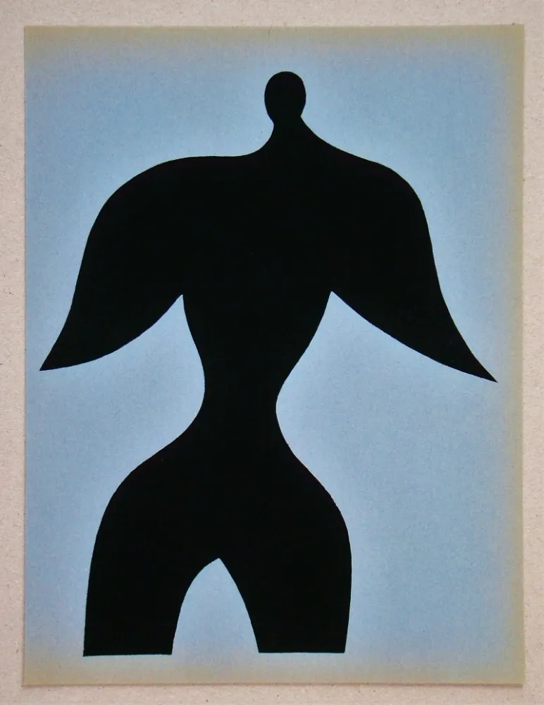 Estêncil Arp - Homme