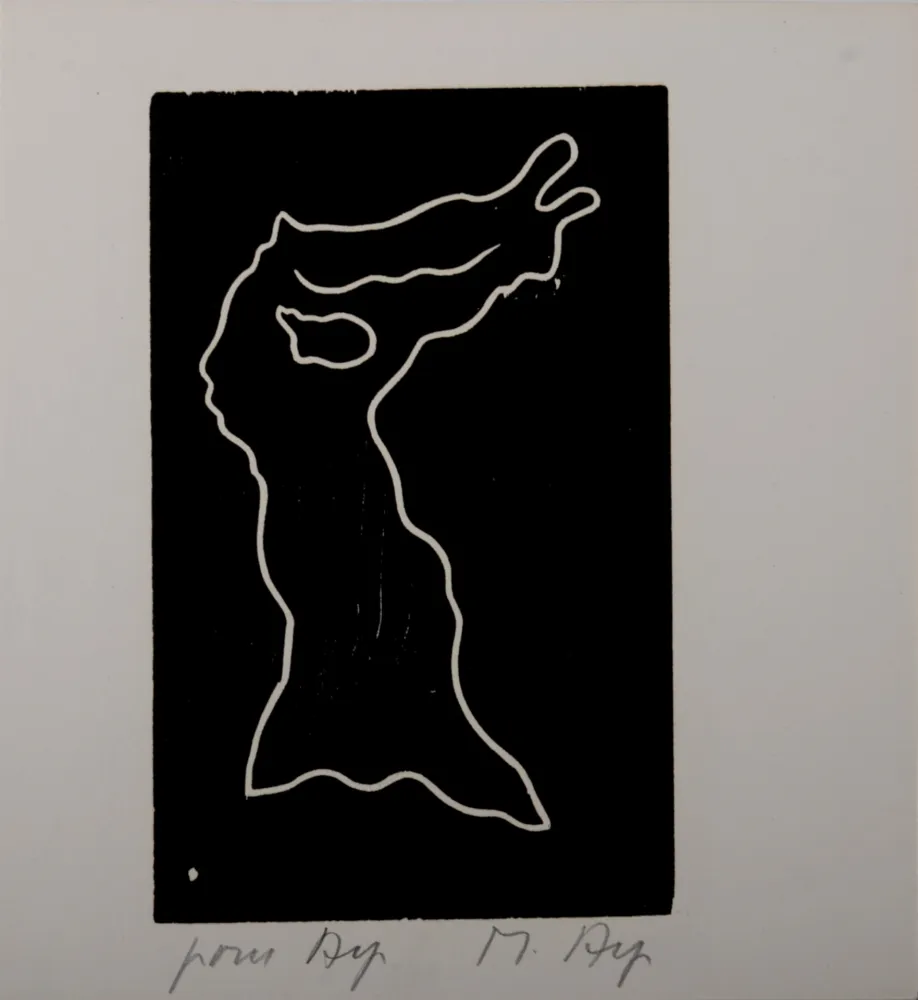 Xilogravura Arp - Multiple Femme VI, 1956