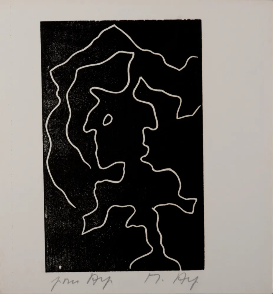 Xilogravura Arp - Multiple Femme VIII, 1956