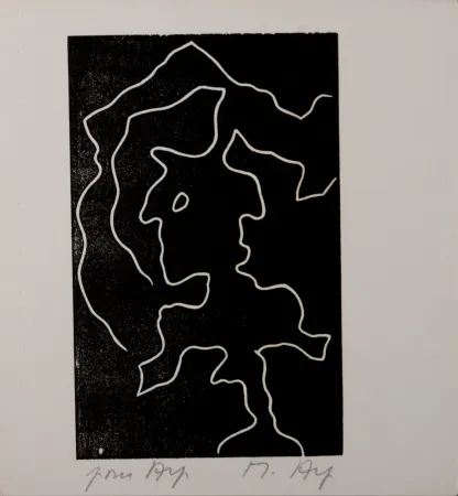 Xilogravura Arp - Multiple Femme VIII, 1956