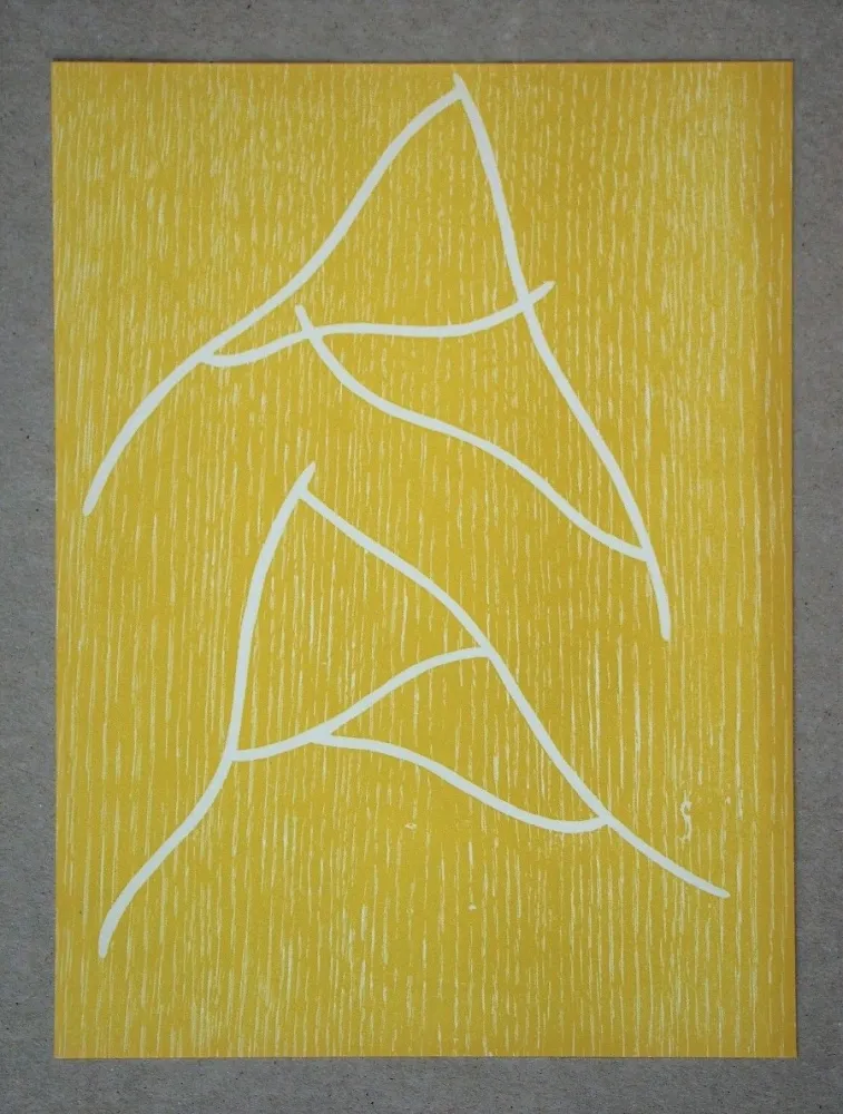 Xilogravura Arp - On my way