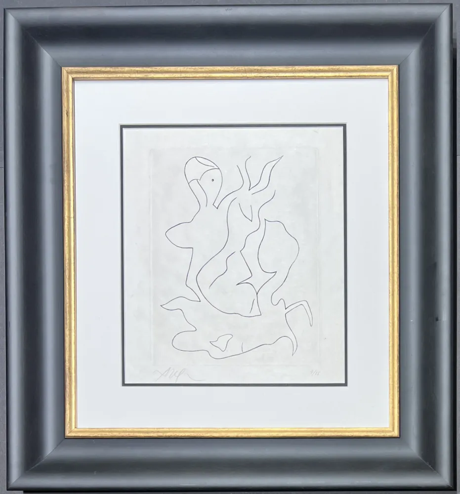 Gravura Arp - Paroles peintes II