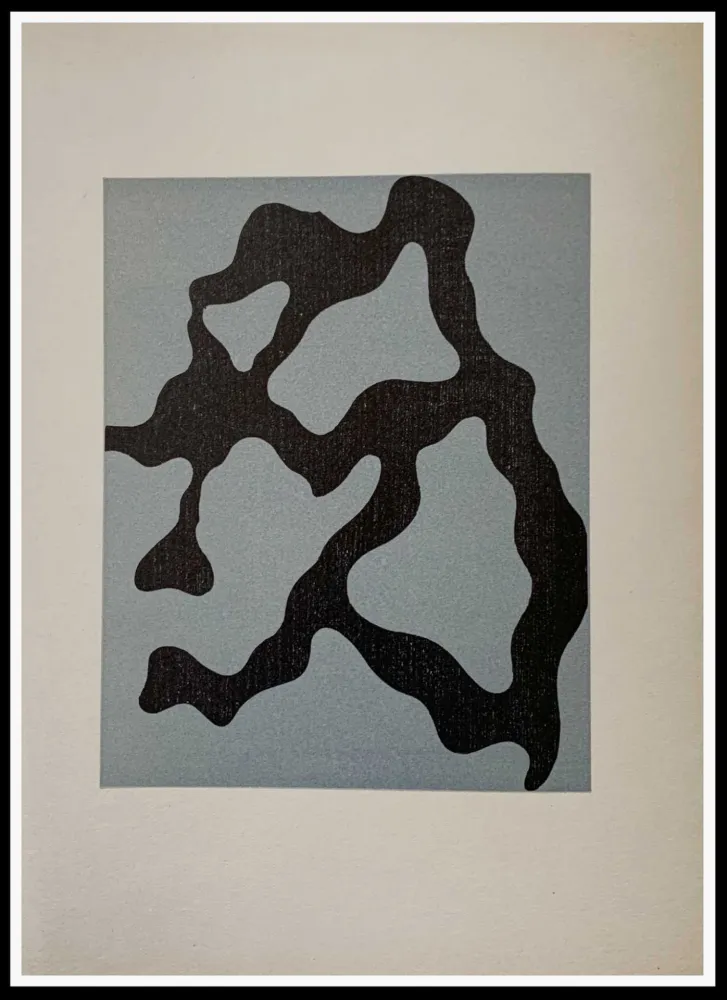 Xilogravura Arp - RELIEFS 