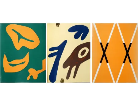 Livro Ilustrado Arp - XXe SIÈCLE. Nouvelle série - XXIVe Année - No 19, Juin 1962. Tournants décisifs. Paris (Jean Arp)