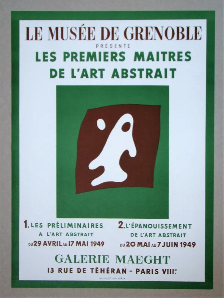 Cartaz Arp - Yeux et Nez