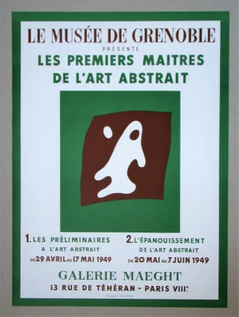 Cartaz Arp - Yeux et Nez