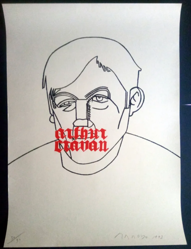 Serigrafia Arroyo - Arthur Cravan aprés le Combat contre J.Johnson