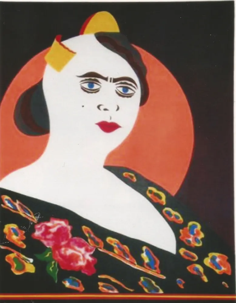 Litografia Arroyo - La moglie del Minatore p. Martinez, Constantina