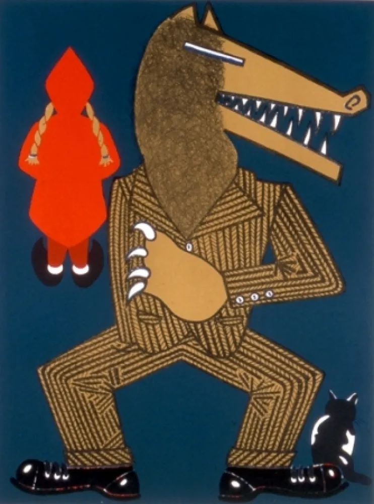 Litografia Arroyo - Petit chaperon rouge