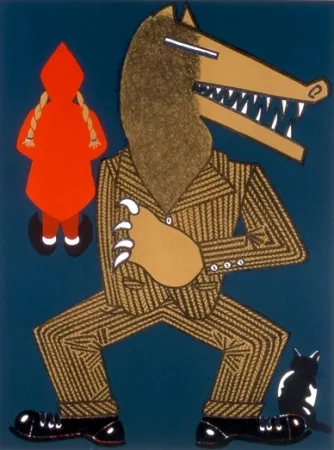 Litografia Arroyo - Petit chaperon rouge