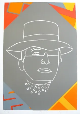 Litografia Arroyo - Portrait