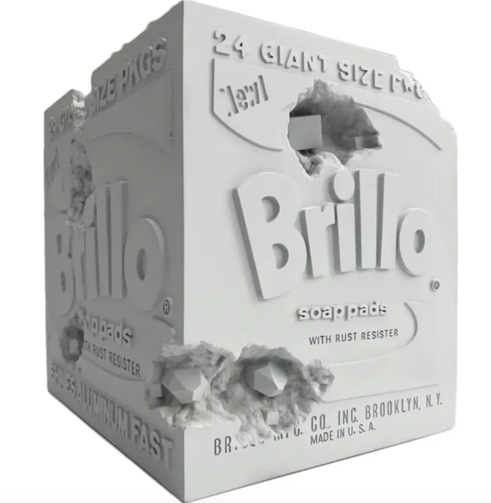Múltiplo Arsham - Eroded Brillo Box Figure