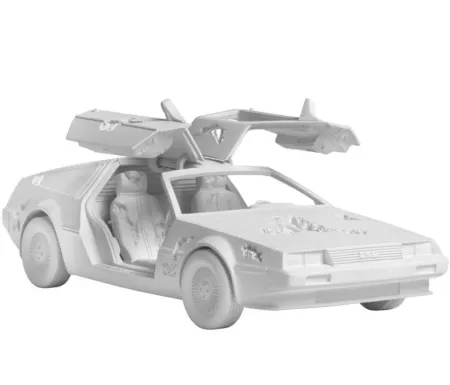 Múltiplo Arsham - Eroded Delorean (white)