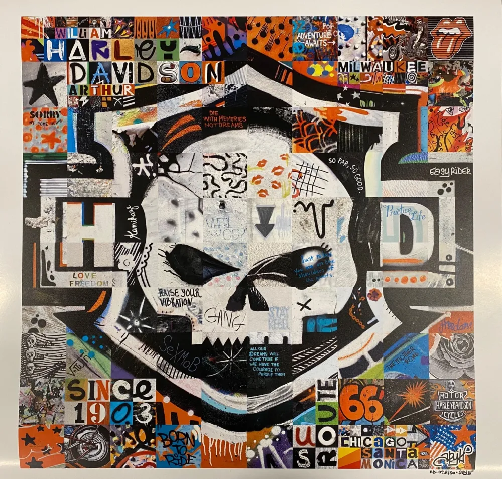 Cartaz Ary Kp - Harley Davidson