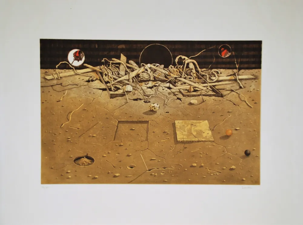 Água-Tinta Asada - Composition, ca.