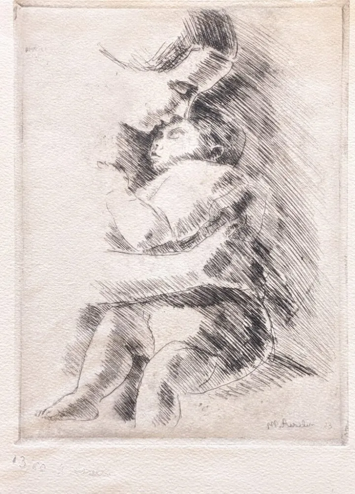 Gravura Asselin - Maternité