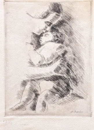 Gravura Asselin - Maternité