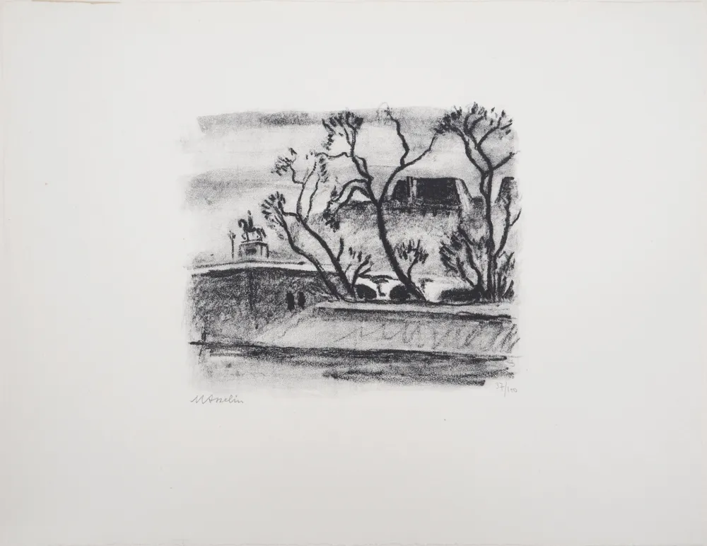 Litografia Asselin - Paris, le Vert-galant