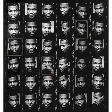 Fotografia Aujard - Mike Tyson / Planche Contact