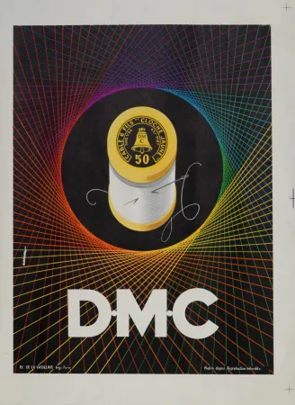 Litografia Auriac - D.M.C,  c. 1950s-1960s