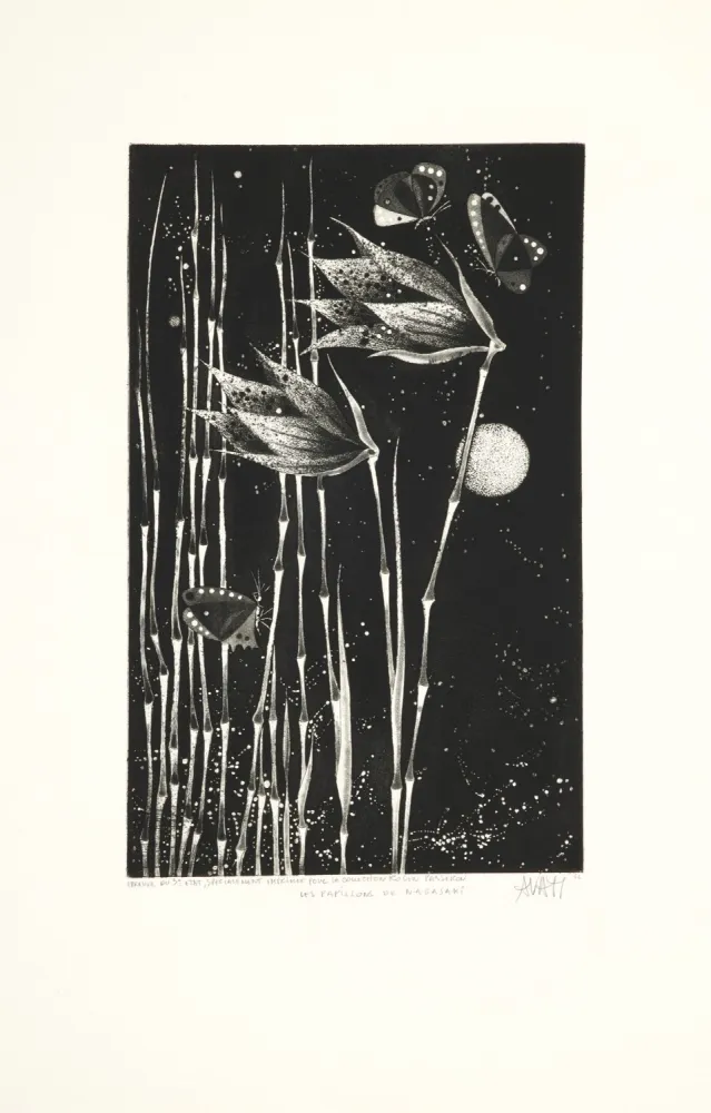 Água-Tinta Avati - Les papillons de Nagasaki