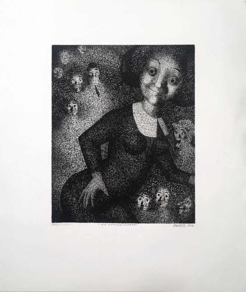 Água-Tinta Avati - XIVe arrondissement (1952)