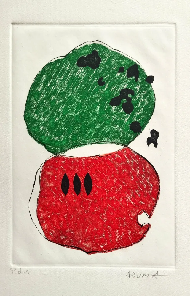 Água-Forte E Água-Tinta Azuma - Il fiore della poesia orientale